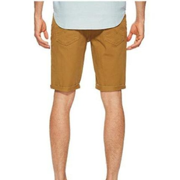 Levis 511 Men's Slim Cutoff Shorts 40 Brown New - Picture 4 of 8